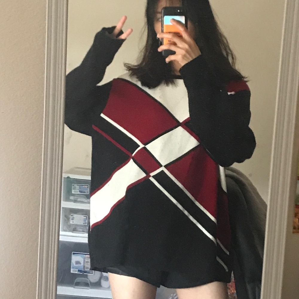 Red&Black knitwear